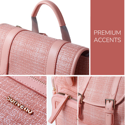 SUNVENO Vouge Diaper Bag - Tanned Rose