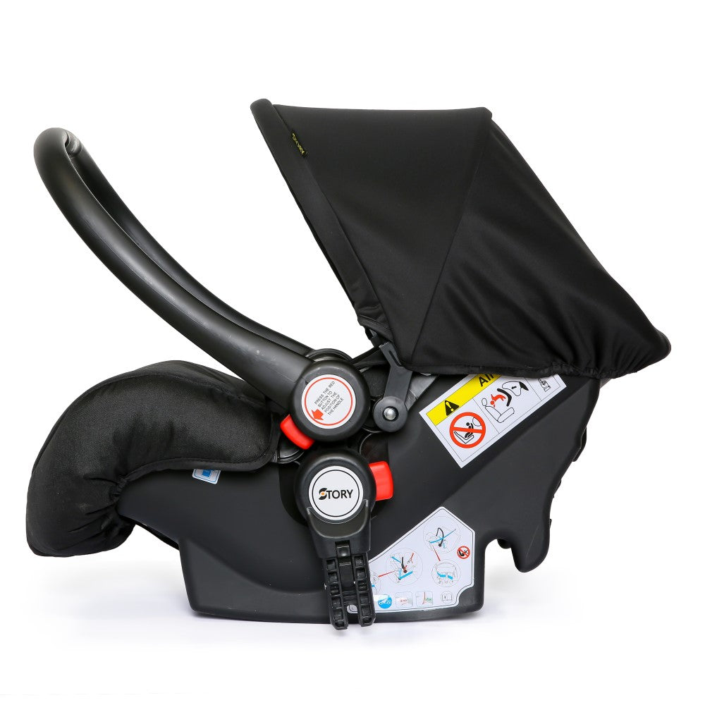 TEKNUM Infant Car Seat - Black (0 - 12 Months)