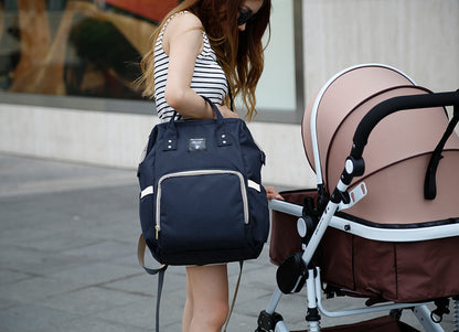 SUNVENO Diaper Bag - Navy Blue