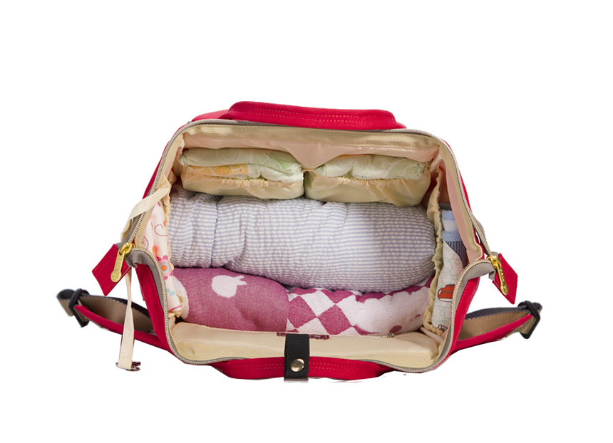 SUNVENO - Diaper Bag - Real Red
