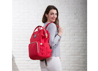 SUNVENO - Diaper Bag - Real Red