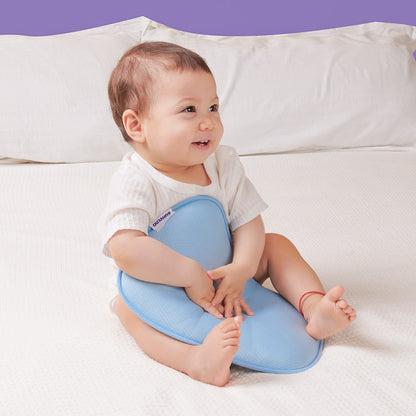 SUNVENO - DuPont Infant Head Shaper Pillow Blue