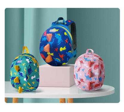 SUNVENO - Kids Backpack Large - Dinosaur Blue