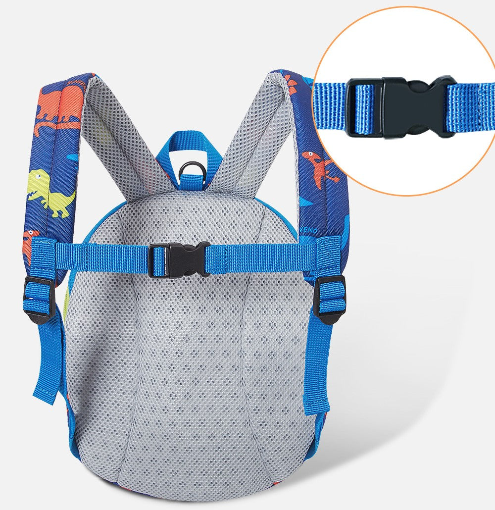 SUNVENO - Kids Backpack Large - Dinosaur Blue