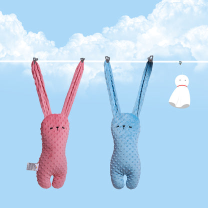 SUNVENO Baby Comforting Rabbit Pillow - Pink