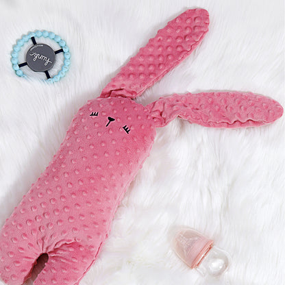 SUNVENO Baby Comforting Rabbit Pillow - Pink