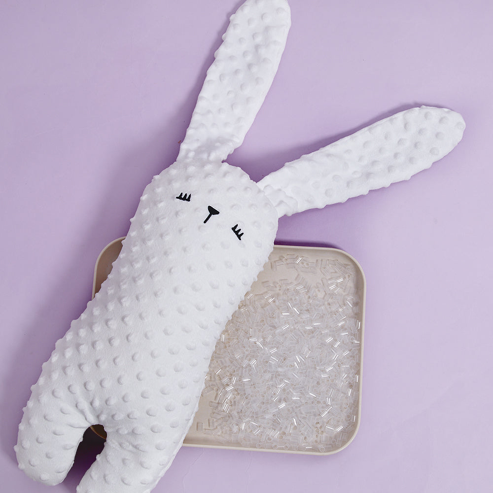 SUNVENO Baby Comforting Rabbit Pillow - White