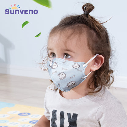 SUNVENO Child Face Mask set of 5 pcs