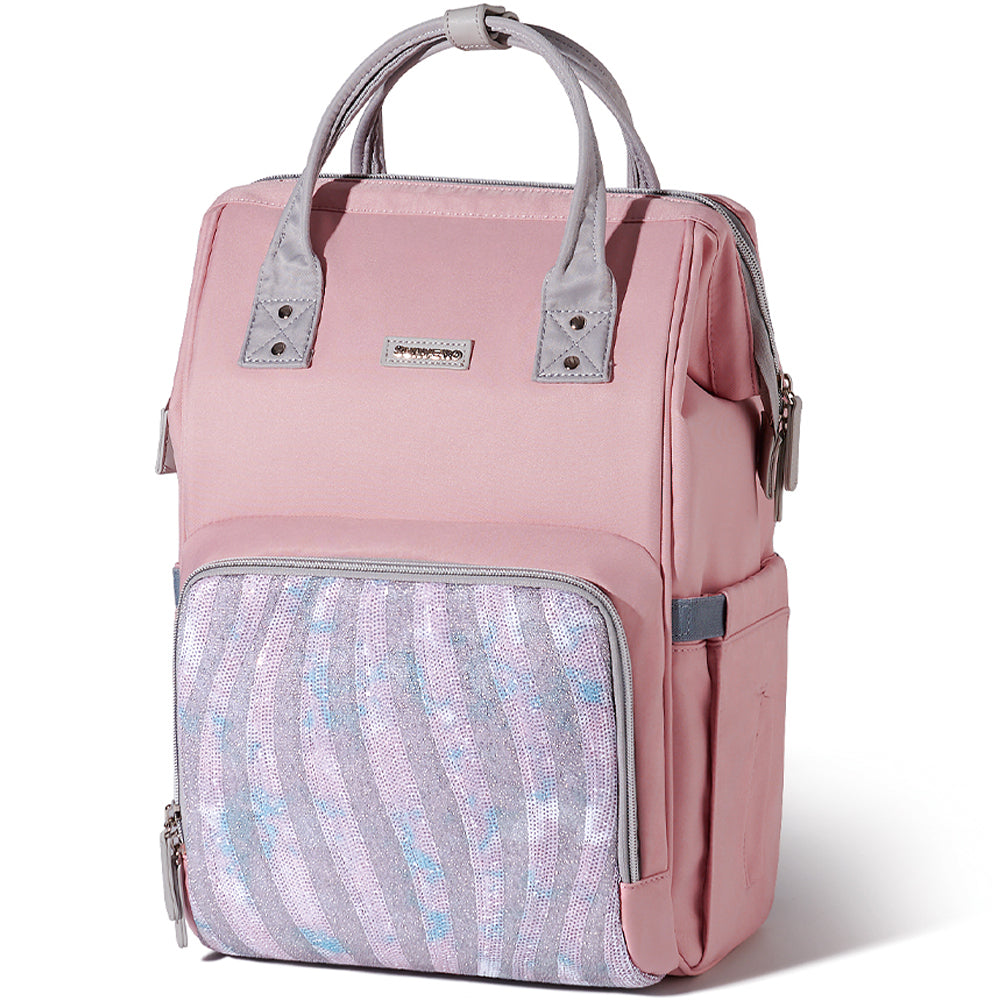 SUNVENO Diaper Bag - Sparkle - Pink