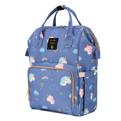 SUNVENO Diaper Bag - Unicorn Blue