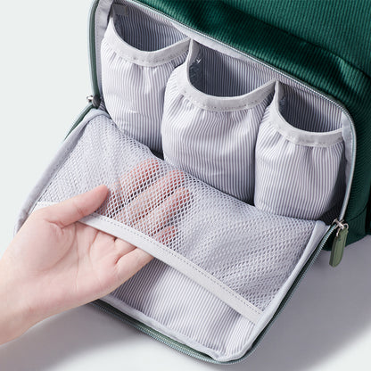 SUNVENO Diaper Bag Corduroy - Green