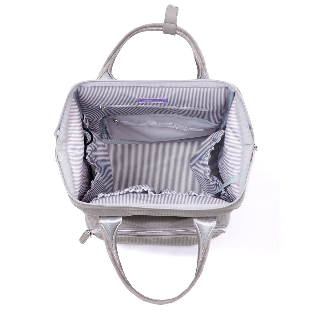 SUNVENO Diaper Bag Corduroy - Grey