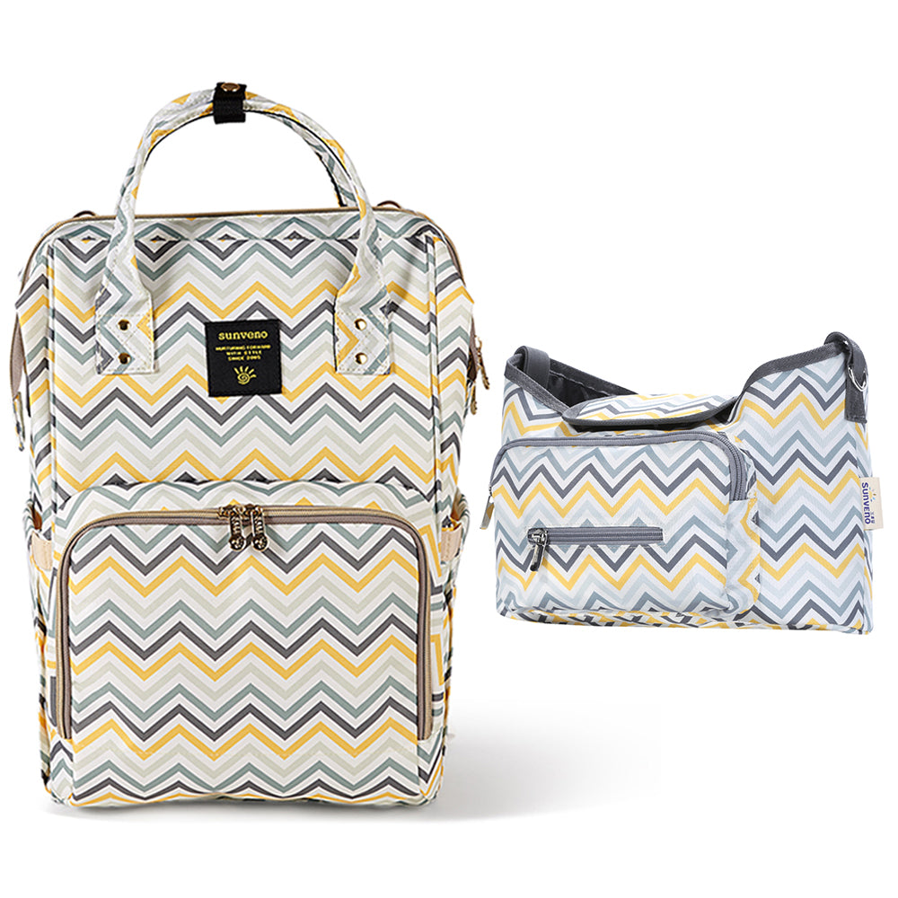 SUNVENO Diaper Bag and Organizer Bag Combo