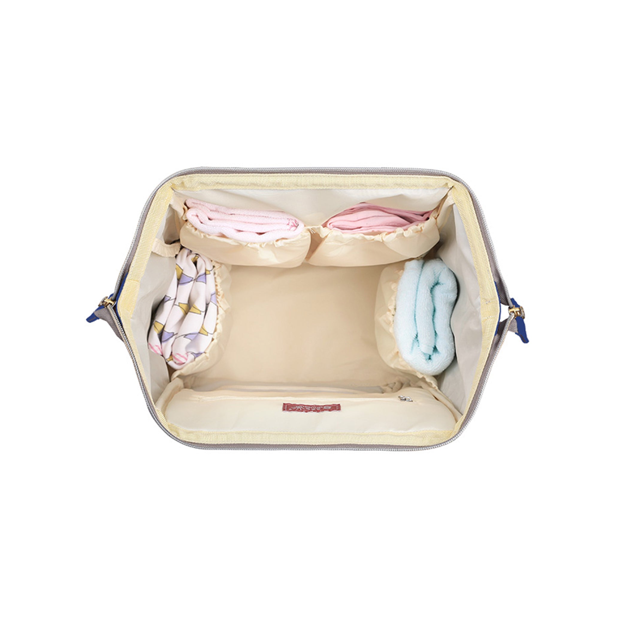 SUNVENO Diaper Bag with USB - Navy Blue