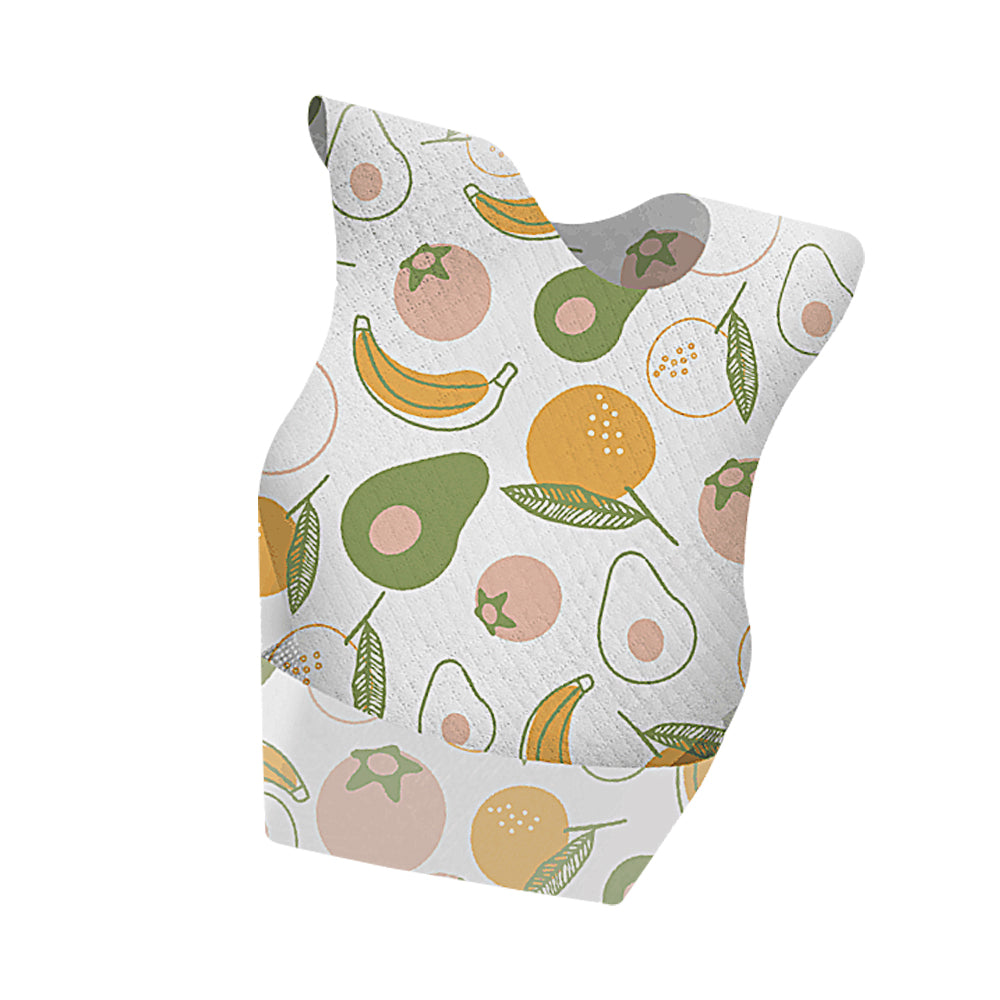 SUNVENO Disposable Baby Bibs - 20 pcs - Fruit