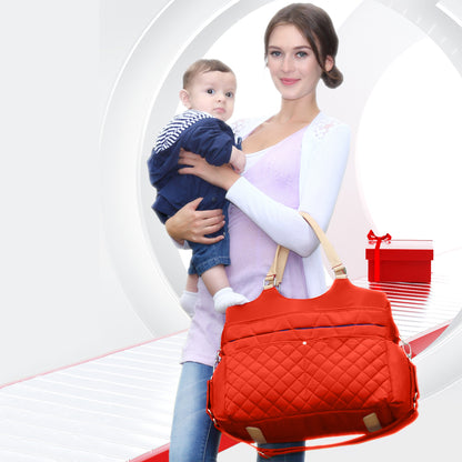 SUNVENO Fashion Diaper Bag - Orange