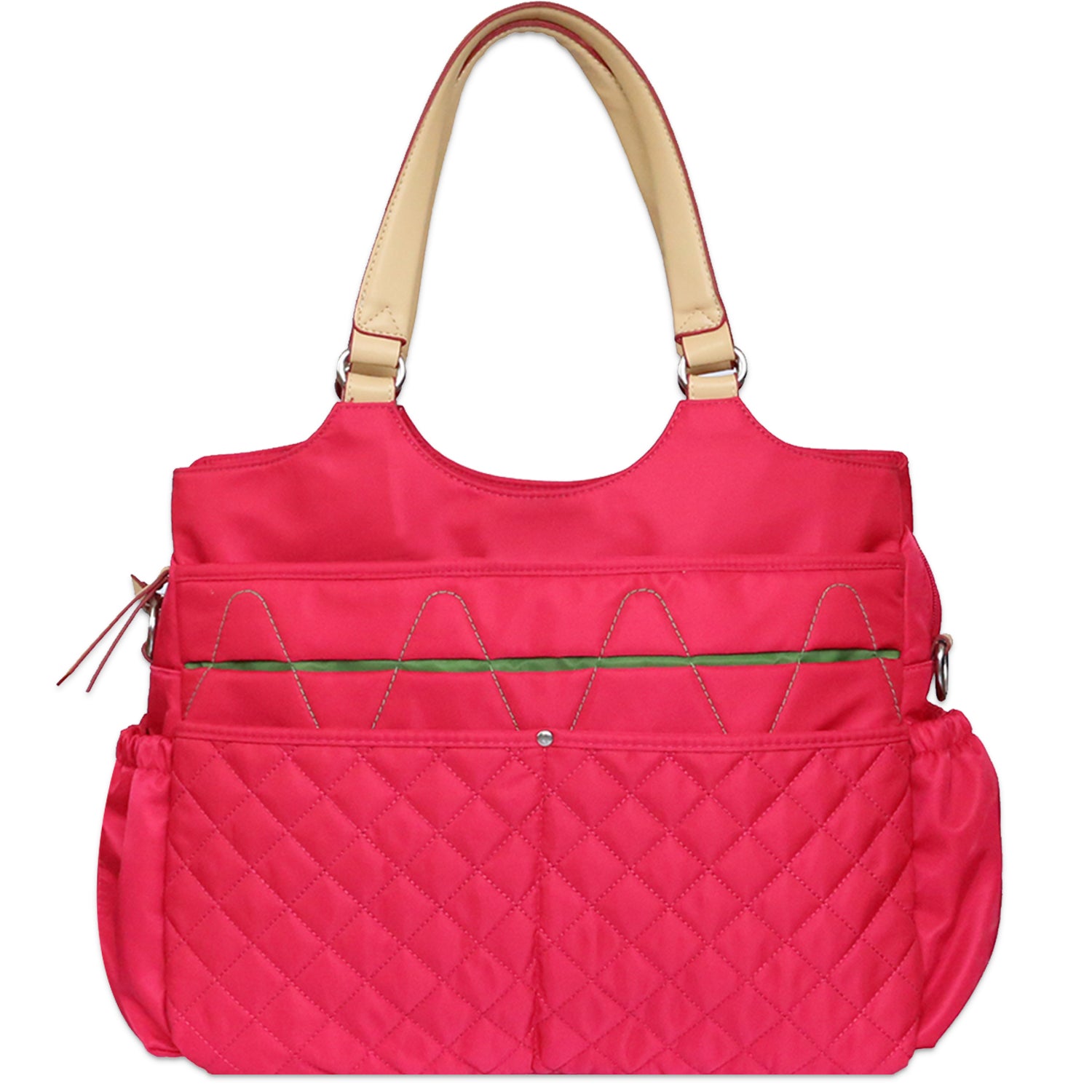 SUNVENO Fashion Diaper Bag - Red