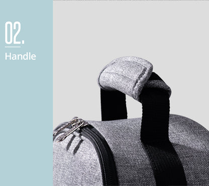 SUNVENO Insulated Office Lunch Bag - Space Grey