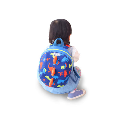 SUNVENO Kids Backpack - Dinosaur Blue