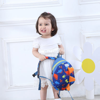 SUNVENO Kids Backpack - Dinosaur Blue