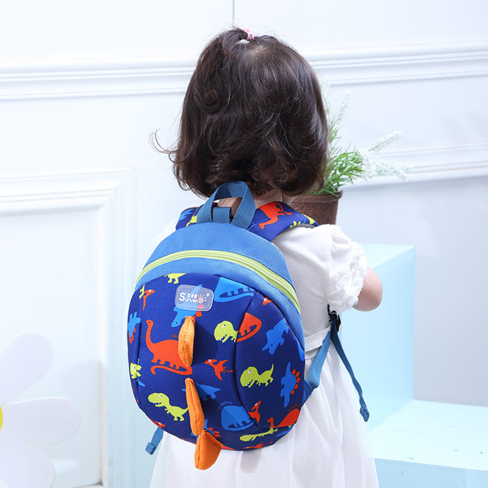 SUNVENO Kids Backpack - Dinosaur Blue