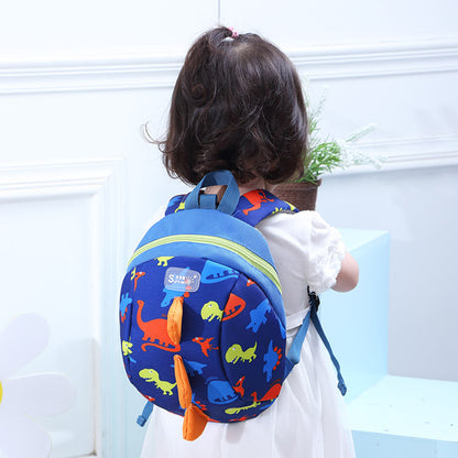 SUNVENO Kids Backpack - Dinosaur Blue