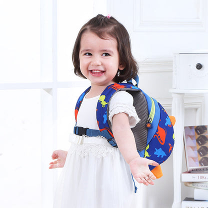 SUNVENO Kids Backpack - Dinosaur Blue