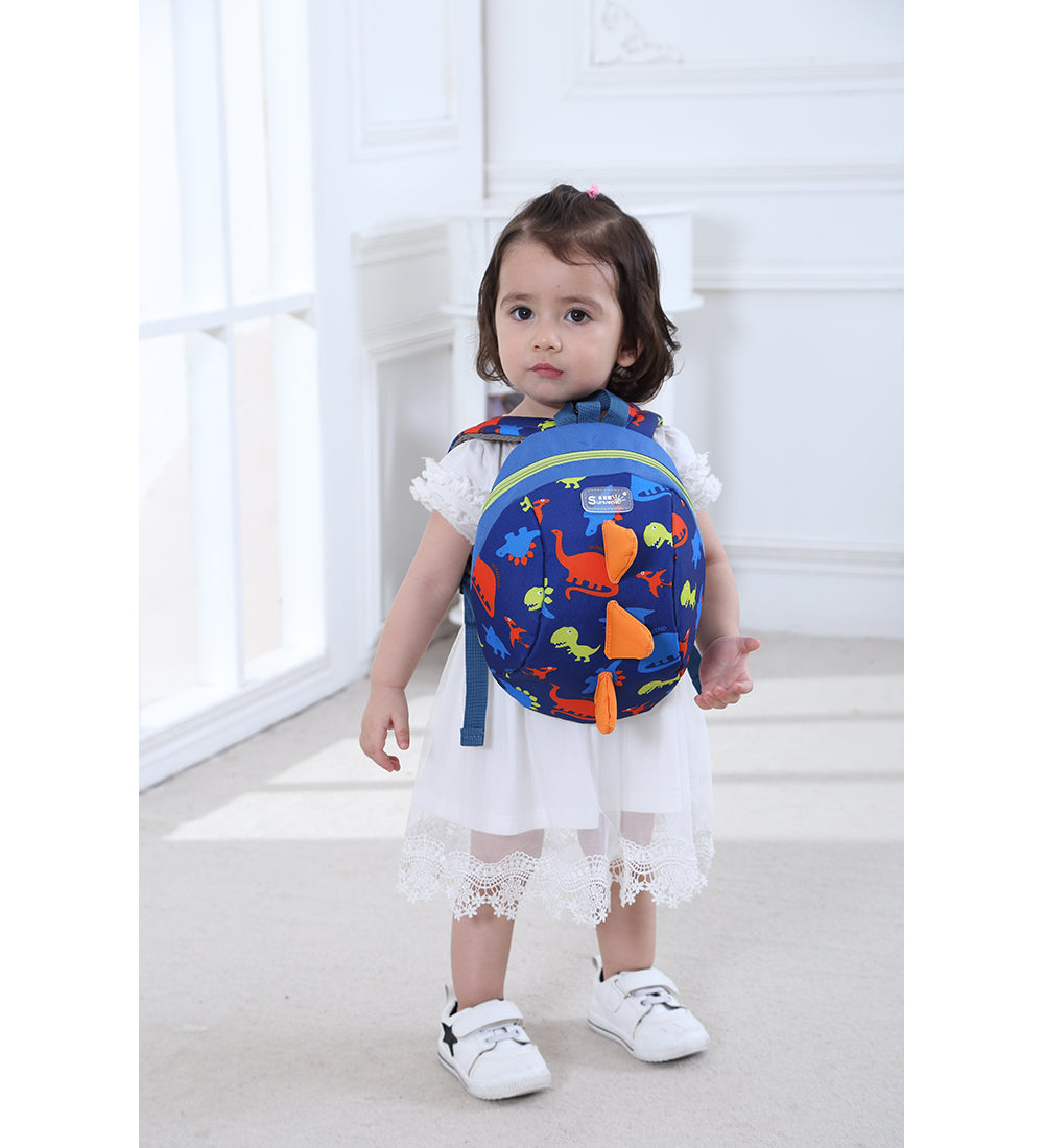 SUNVENO Kids Backpack - Dinosaur Blue