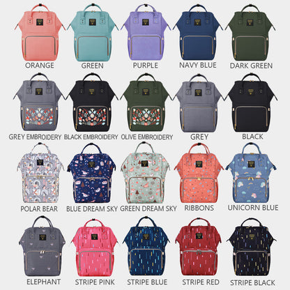 SUNVENO Mamma Diaper Bag Kit