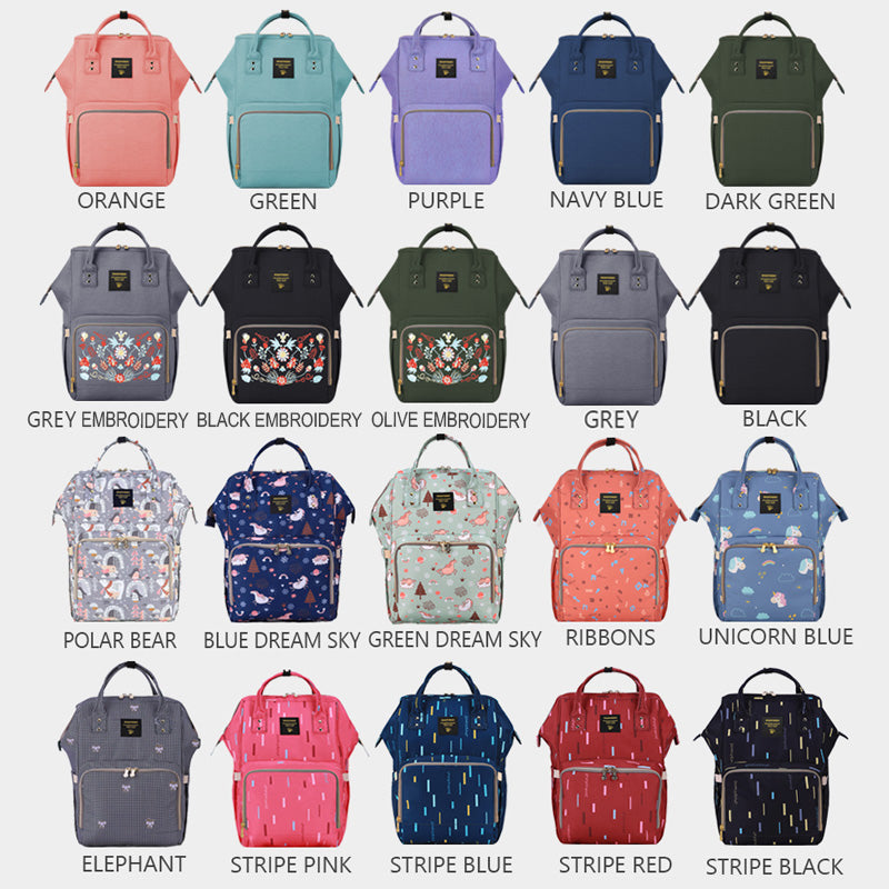 SUNVENO Mamma Diaper Bag Kit