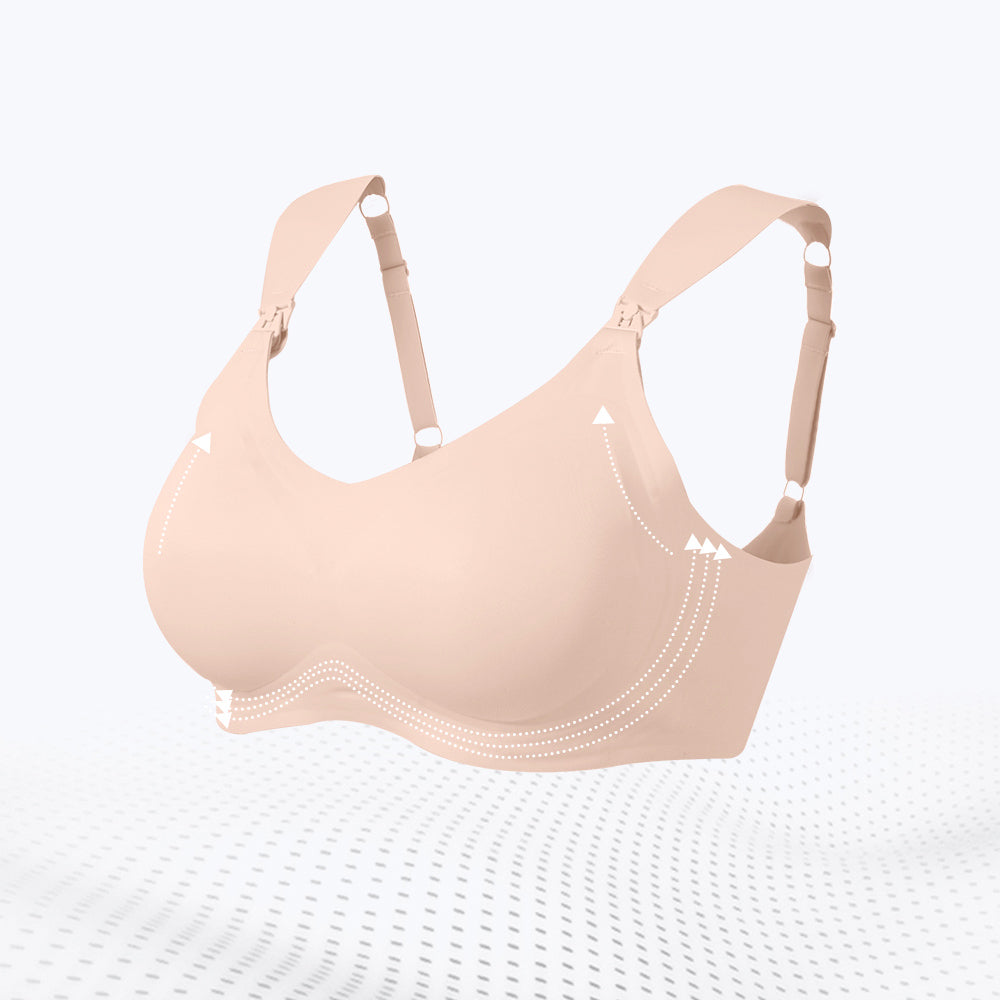 SUNVENO Maternity Feeding Bra - Skin - M
