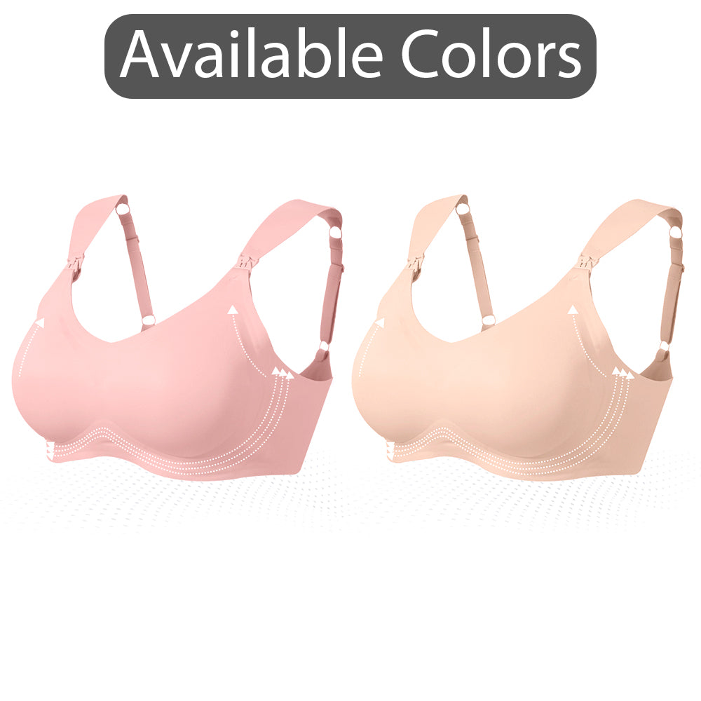 SUNVENO Maternity Feeding Bra - Skin - M