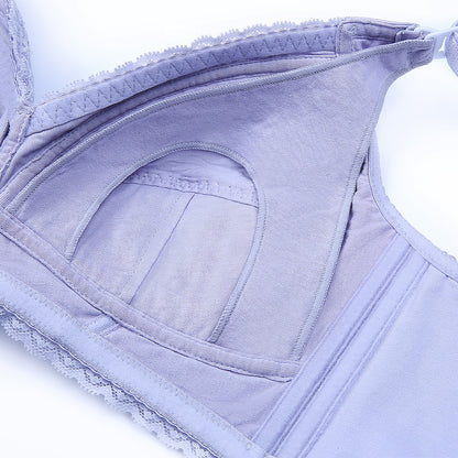 SUNVENO Maternity Nursing Bra - Blue 90B