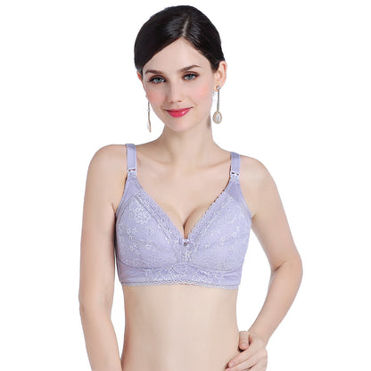 SUNVENO Maternity Nursing Bra - Blue 90B