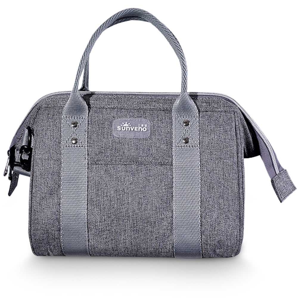 SUNVENO Mini Grab and Go Diaper Bag - Grey