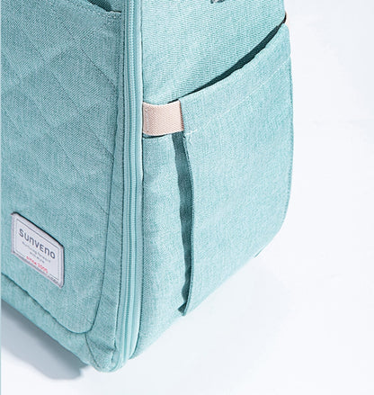 SUNVENO Portable Baby Bed & bag - Sea Green
