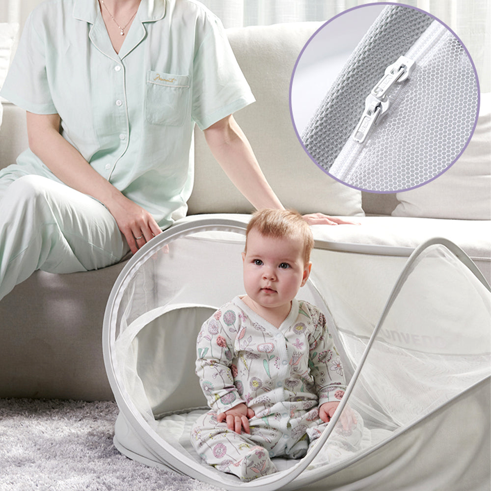 SUNVENO Portable Baby Bed w/t Mosquito Net