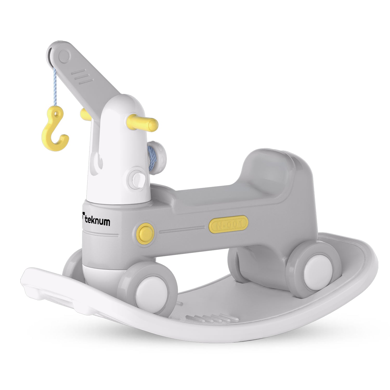 TEKNUM 2in1 Rock Ride On - Grey