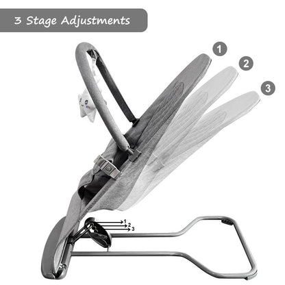 TEKNUM 3 - Stage Baby Bouncer/Recliner Seat - Grey