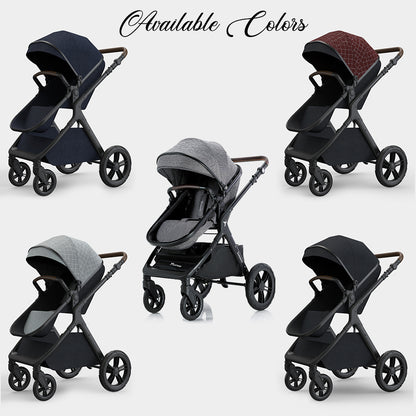 TEKNUM 3in1 Compacto Travel Stroller - Black