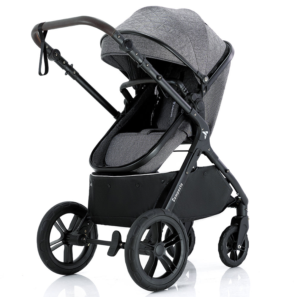 TEKNUM 3in1 Compacto Travel Stroller - Dark Grey