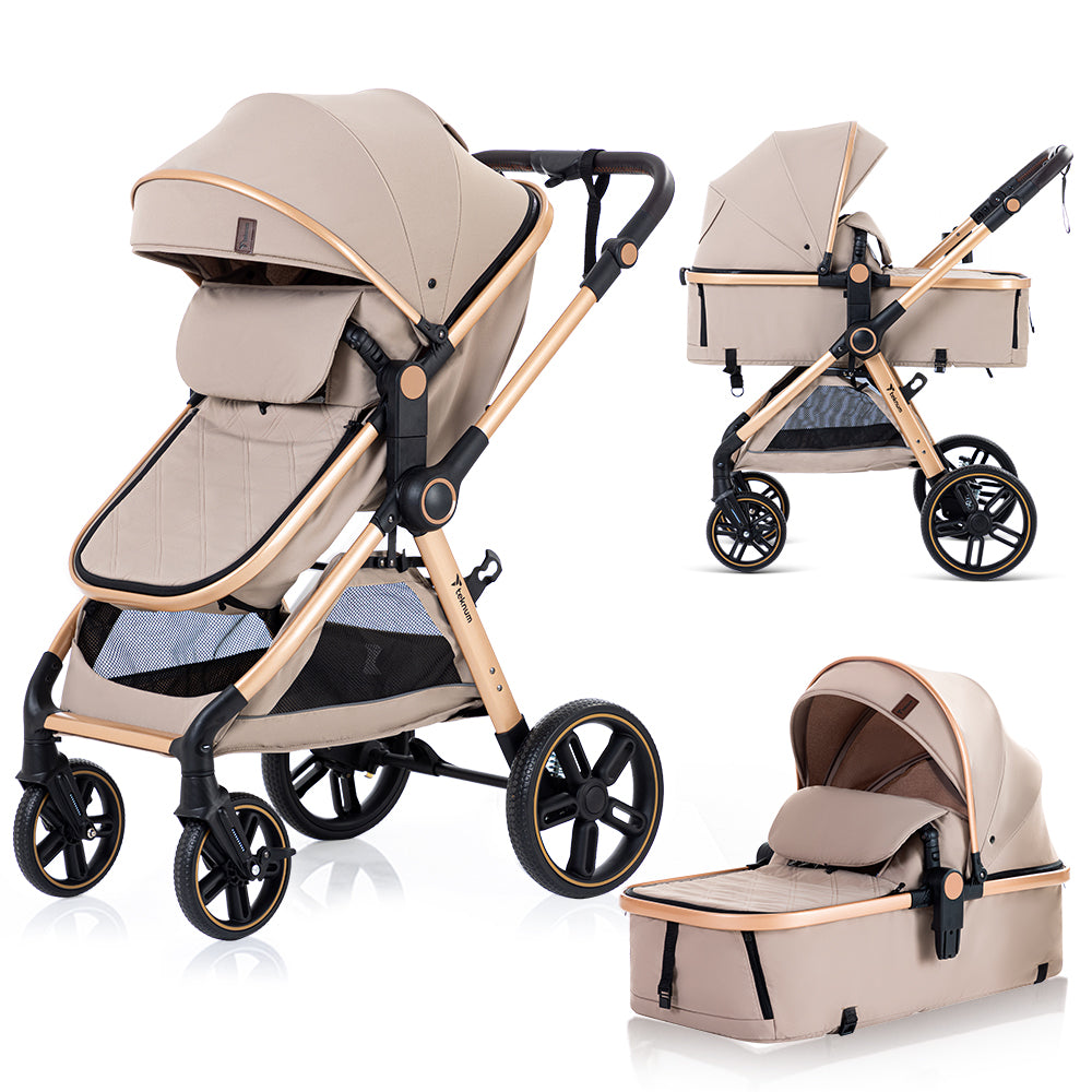 TEKNUM 3in1 Travel Prime Stroller - Beige