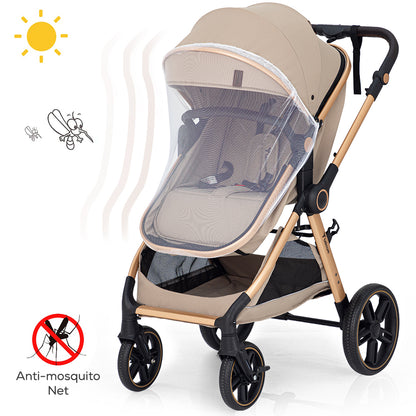 TEKNUM 3in1 Travel Prime Stroller - Beige