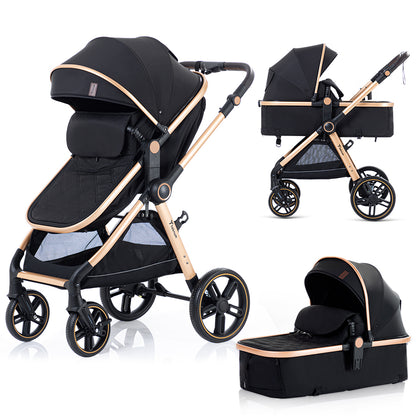 TEKNUM 3in1 Travel Prime Stroller - Black