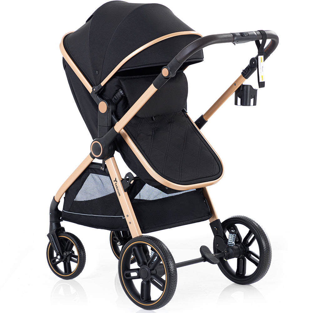 TEKNUM 3in1 Travel Prime Stroller - Black