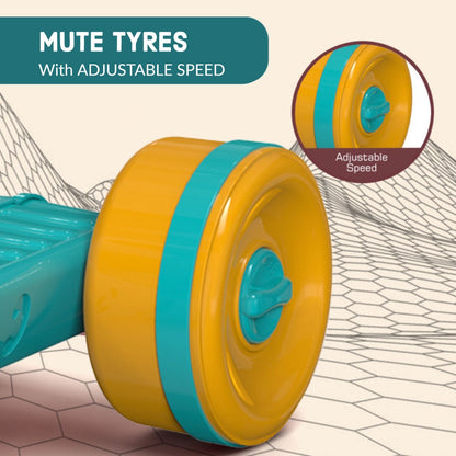 TEKNUM 3 - IN - 1 Baby Walker/Kids Cycle/Scooter Skates w/Musical keyboard - Green