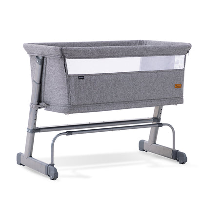 TEKNUM All In One, 0-4 Years Bedside Crib Cot & Sofa Expansion Pack - Grey