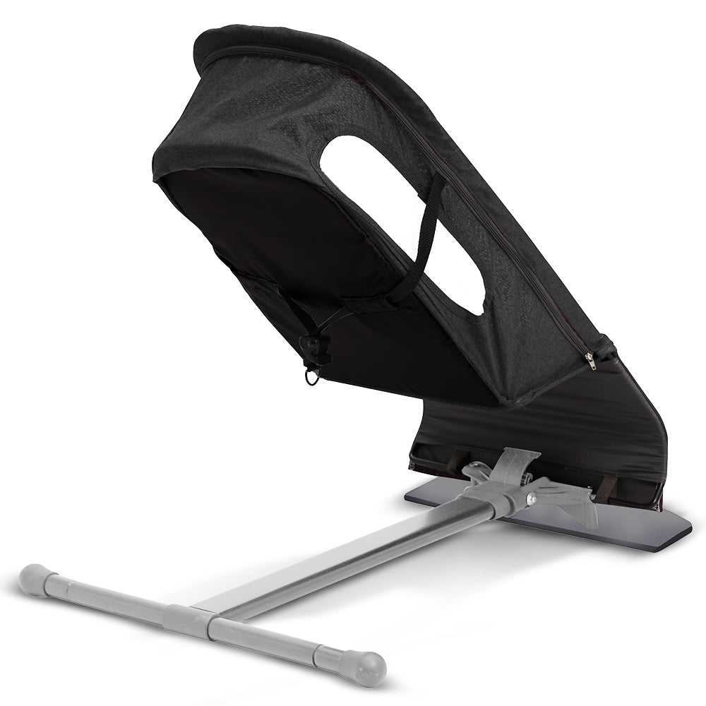 TEKNUM Baby Bouncer w/Grab Toys - Black