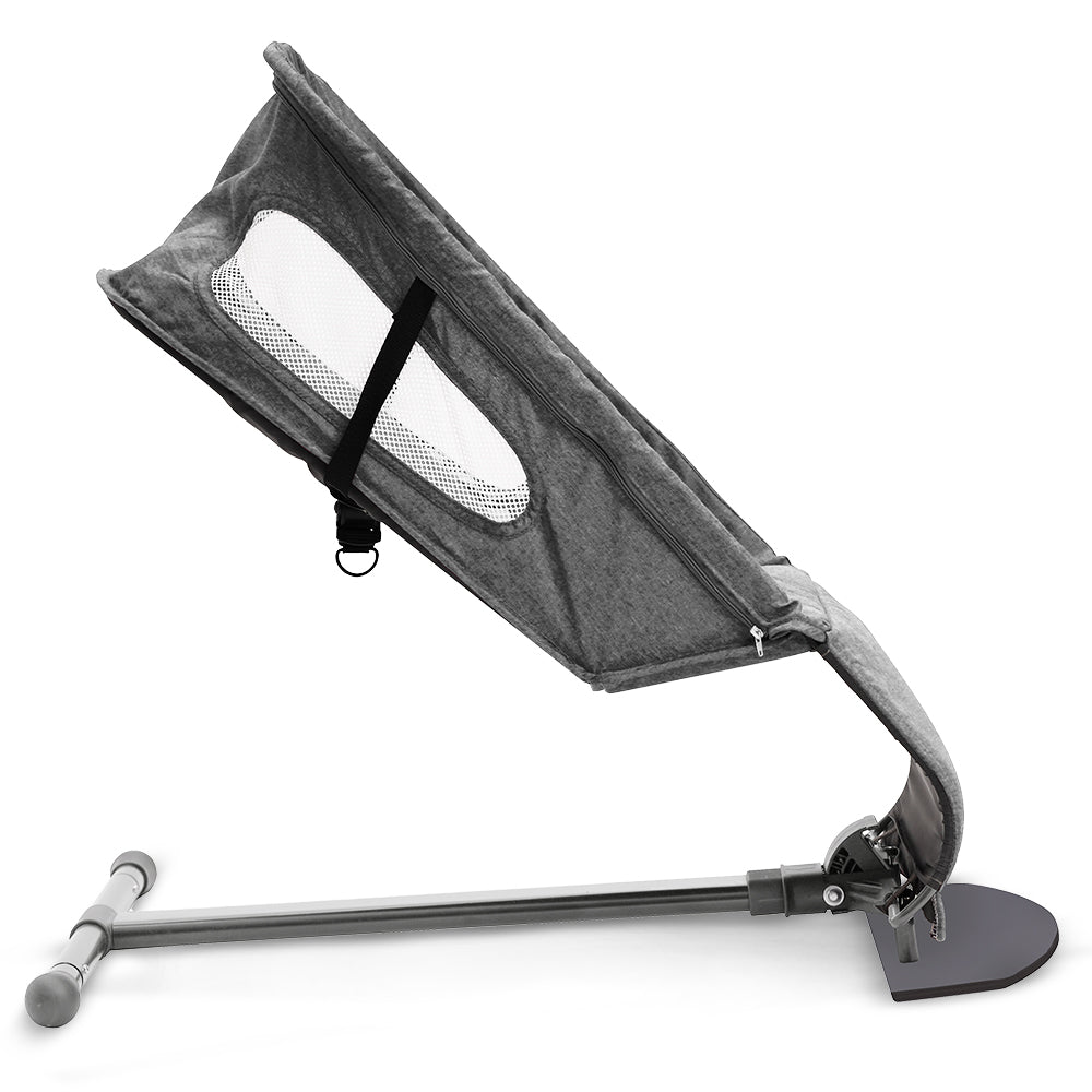TEKNUM Baby Bouncer w/Grab Toys - Dark Grey