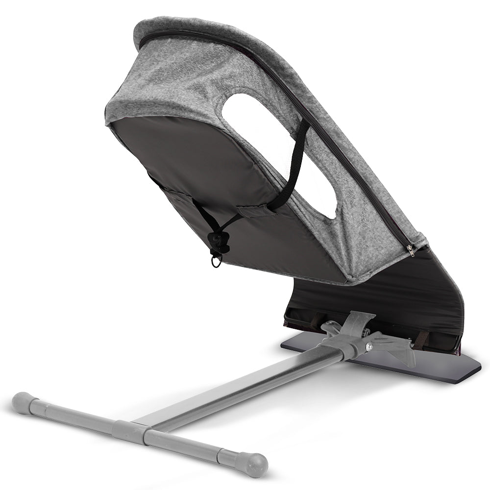 TEKNUM Baby Bouncer w/Grab Toys - Dark Grey